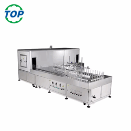 Cylinder bottle spray machine
