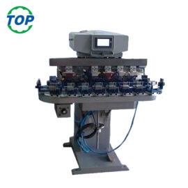 6-Color Toy Ball Pad Printing Machine with Conveyor