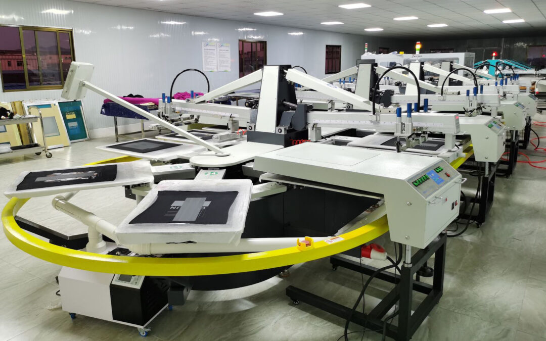 12-Color Fully Automatic Oval Screen Printing Machine | Top Printing