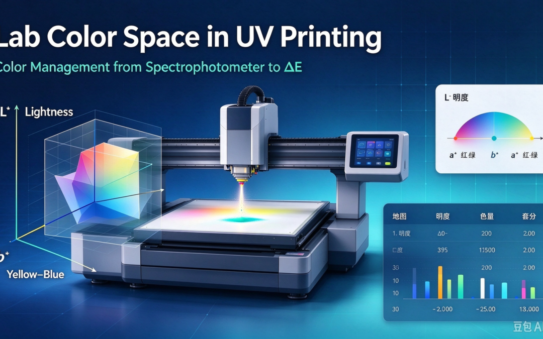 What Is Lab Color Space in UV Printing?A Complete Guide to L*a*b* and ΔE Color Difference