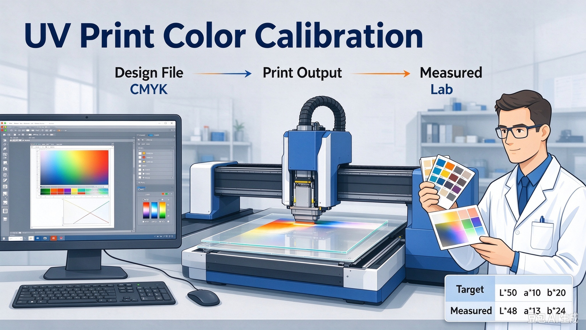 UV Print Color Calibration