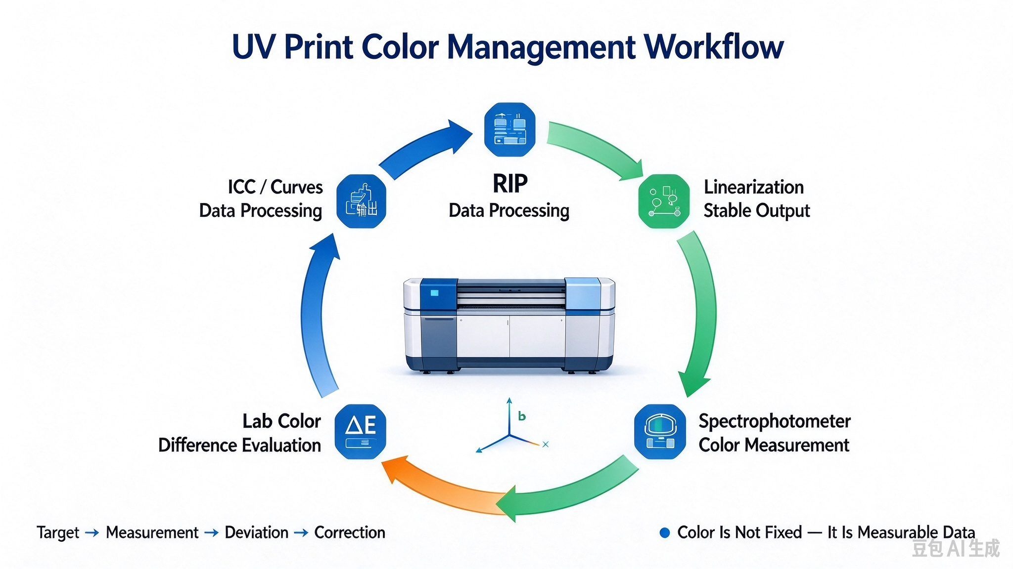 UV Print Color Management Workflow