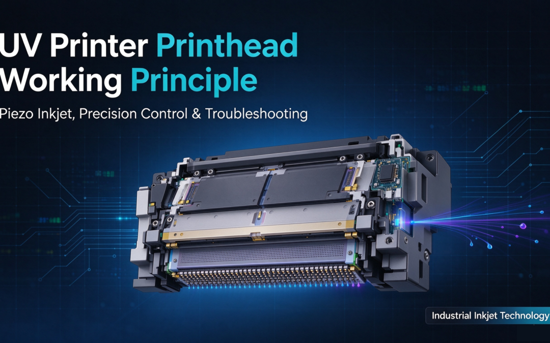 UV Printer Printhead Working Principle: Analysis of Core Reasons for Line Breakage, High Cost & No Ink Output