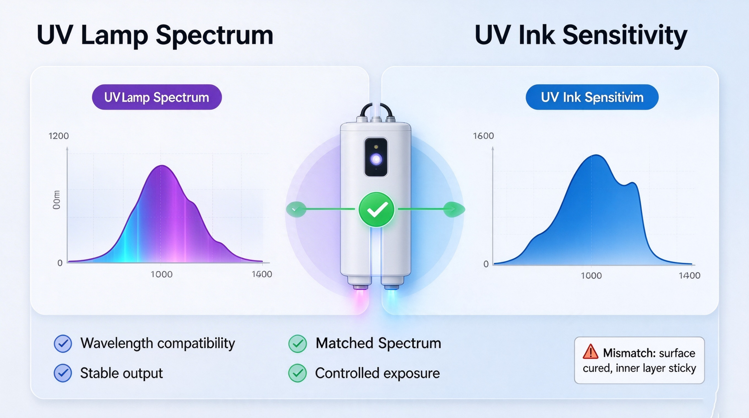 UV lamp & ink matching UV lamp ink matching scaled