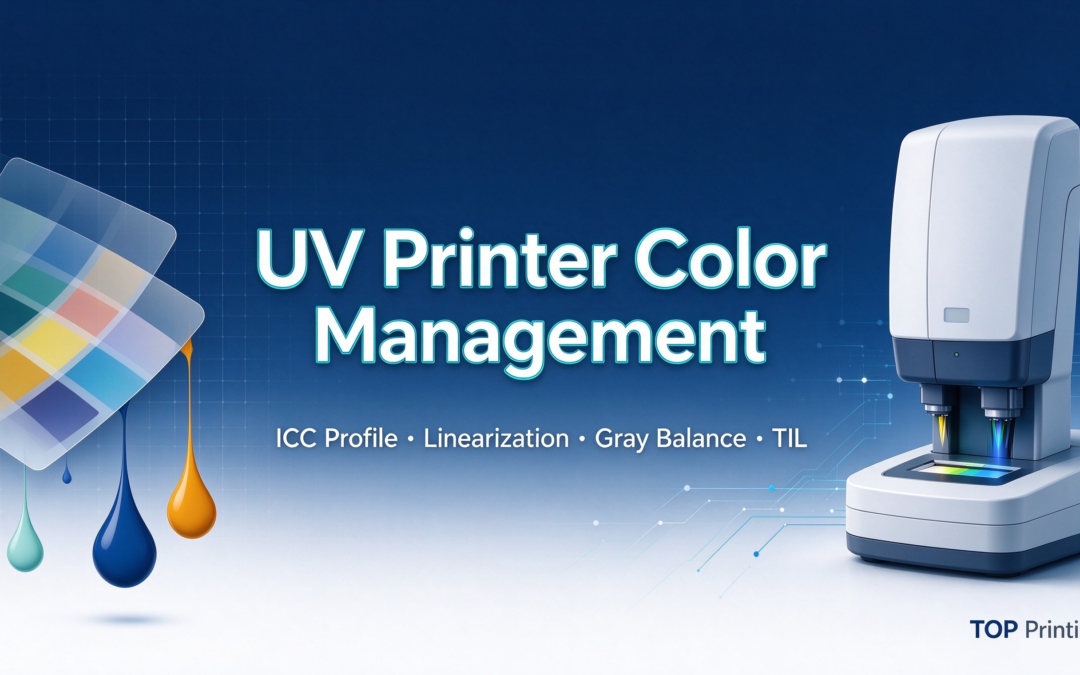 UV Printer Color Management: ICC Profile, Linearization, Gray Balance & Total Ink Limit Workflow