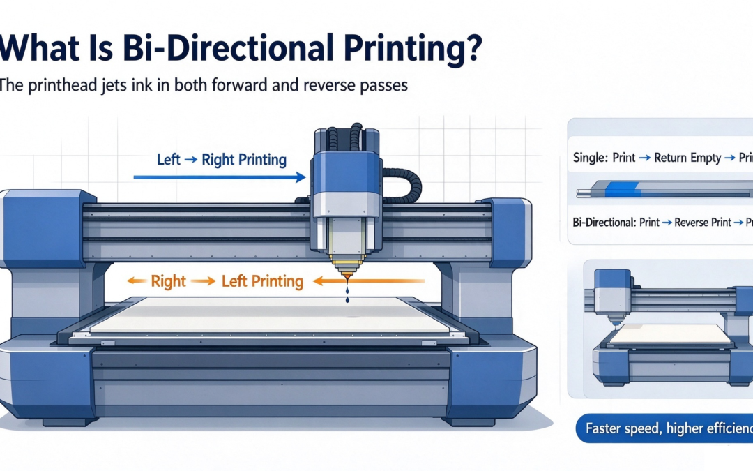 UV Printer Ghosting: Why It Happens and How to Fix Bi-Directional Printing Issues