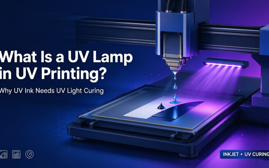 What Is a UV Lamp in UV Printing? Why UV Ink Requires UV Light Curing